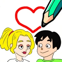 Draw Puzzle Love Story